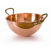 Mauviel M'Passion 2191.03 Egg White Bowl with Grips Internal Diameter: 35 cm