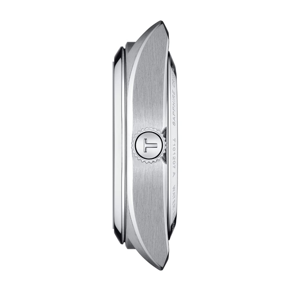 Tissot Womens PR 100 Auto Lady Swiss Automatic Watch, Gray, Stainless Steel,16 (T1012071112100)