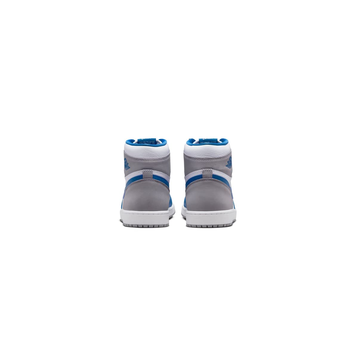 Jordan Men's 1 Retro High OG True Blue/White-Cement Grey (DZ5485 410) - 9.5