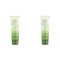 GIOVANNI 2chic Ultra-Moist Shampoo - Avocado & Olive Oil, Creamy Hydration Formula, Enriched with Aloe Vera, Shea Butter, Botanical Extracts, No Parabens, Color Safe - 8.5 oz (Pack of 2)