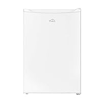WSF31UWED Small Deep Compact Freezer, Adjustable Mechanical Temperature Control, 3.1 Cu.Ft, White