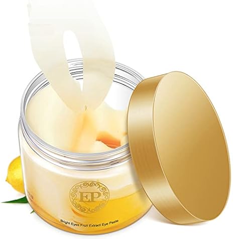 BIOAQUA 60PCS Eye Mask Lemon Essence Fruit Extract Moisturizing Lift Firming Anti-Aging Anti-Puffiness Dark Circles Skin Care 120ml