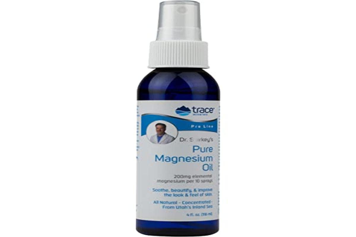 Dr. Starkey's Moisturizing Magnesium Oil by Trace Minerals - Topical Only - Skin Care - Moisturize - Great for Pregnant Women - Deficient - Great for Skin - Clean - No Contaminents - Deficiency - 4 oz