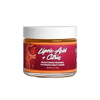 Spa Botanicals Skincare, Lipoic & Citrus, Brightening Renewal Intensive Night Cream, 2 oz