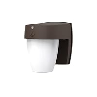Lithonia Lighting OSC LED SWW2 Outdoor LED Wall Pack Entry Light with Photocell Dusk-to-Dawn, Dark Bronze