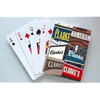CLARKE Personalized Playing Cards featuring photos of actual signs