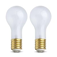 Replacement for General Electric Lighting 41459 3WY 100/300 Mogul Base 3 Way Light Bulb Floor Lamp PS25 3 Way Incandescent E39 Large Base Light Bulbs - Soft White - 120V - 2 Pack