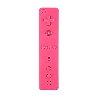 Yosikr Wireless Remote Controller for Wii Wii U 1 Pack Pink