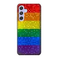 R2683 Rainbow LGBT Pride Flag Case Cover for Samsung Galaxy A54 5G