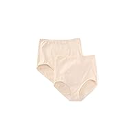 Bali Women's Shapewear Brief, Light Control Smoothing Shapewear Underwear, Tummy Control 2-Pack (Colors May Vary)