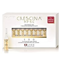 Crescina HFSC 100% for Women 500 - Serious Hair Loss 20 Vials