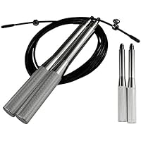 Senshi Japan Skipping Rope 2000 tangle free, Thick Genuine Leather With Metal Handle, Ball Bearings, Stainless Steel Material, Frictionless Rotation, Versatile & Non-Breakable