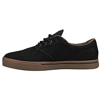 Etnies mens Jameson 2 Eco Skate Shoe, Black/Charcoal/Gum, 12 US