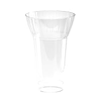 Classic Parfait Clear Rigid Plastic Parfait Cup, 12 Ounce (240-Count)