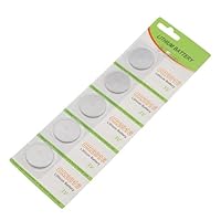 T&E Cr2016 Lithium Coin Cell Remote / Watch Battery (Pack of 5 Batteries)