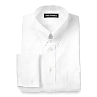 Paul Fredrick Men's Tailored Fit Cotton Non-Iron Pinpoint Cotton Dress Shirt