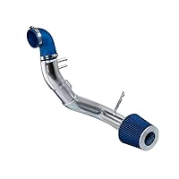 Rtunes Racing Cold Air Intake Kit + Filter Combo BLUE Compatible For 06-11 Honda Civic Si 2.0L I4