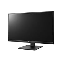 LG 24'' 24BK550Y-I IPS FHD Monitor with Flicker Safe, Built-in Power, Adjustable Pivot Stand, Wall Mountable & Mini PC Connection Available