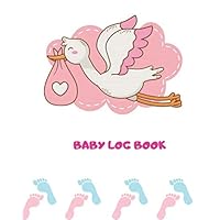 Baby Log Book: Interior and paper type: Black and white interior| With white paper| Soft cover finish: Matt| Print size: 8 x 10 inches| Number of pages: 120