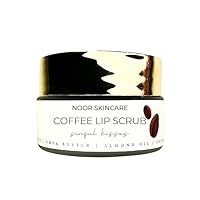 MENT Coffee Lip Scrub - 100% Organic, for Dark Lips to Lighten Pink Lightening and Pigmentation Remover Lip care for Men Women Brightening Smokers Lips Exfoliating Darkness Removal Scrubs