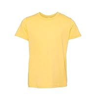 Bella + Canvas Youth Jersey T-Shirt S HTHR YELLOW GOLD