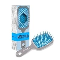Premium UnBrush Detangling Hair Comb for All Types Of Hair (Gray/Blue)