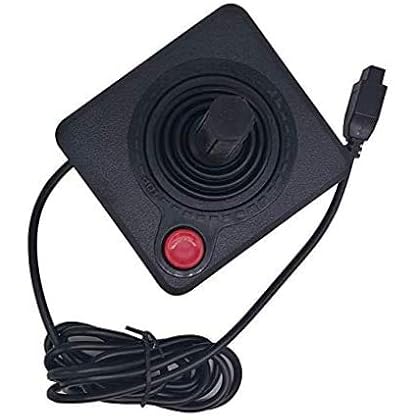 CHILDMORY Black Retro Classic Controller Gamepad Joysticks for Atari 2600 System Console