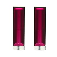 Maybelline Pack of 2 New York Color Sensational Creamy Matte Lipstick, Faint For Fuchsia 675