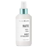 Matte Makeup Setting Spray | Koalin + Vitamin E | Long-Lasting Wear, Matte Finish | Helps Hydrate and Control Oil | Paraben Free, Cruelty Free, Made in USA (6 oz)