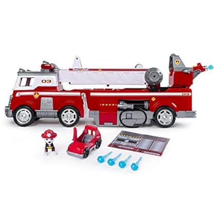 Paw Patrol - Ultimate Rescue Fire Truck with Extendable 2 ft. Tall Ladder, for Ages 3 and Up