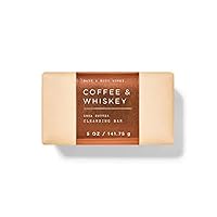 Bath & Body Works Coffee & Whiskey Shea Butter Cleansing Bar Soap 4.2 oz (Coffee & Whiskey)
