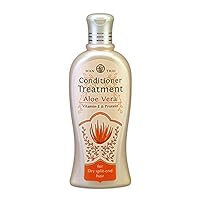 WANTHAI Conditioner Treatment Aloe Vera For Dry Split end hair 300 ml.Nourish dry, damaged, split ends Soft, slender hair with weight Reduce hair loss