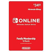 Nintendo Switch Online Family Membership 12 Month - Nintendo Switch [Digital Code] Nintendo Switch Online Family Membership 12 Month - Nintendo Switch [Digital Code] Nintendo Switch Digital Code