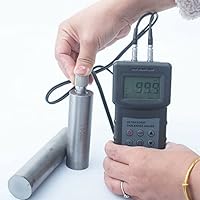 Digital Ultrasonic Thickness Gauge Tester Meter Measurement 1.0 to 245mm/0.05 to 8 inch (in Steel) for Steel Iron Aluminum PVC Quartz Glass