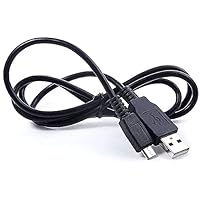 USB PC Sync Charger Cable Cord Lead for Sony Playstation 3 PS3 Controller Remote, Black