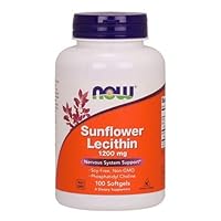 Now Foods, Sunflower Lecithin, 100 Softgels Y