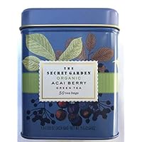 The Secret Garden Organic Acai Berry Green Tea 50 tea bags