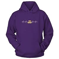 FanPrint Wisconsin-Stevens Point Pointers - Heartbeat - College Team Logo - Graphic T-Shirt
