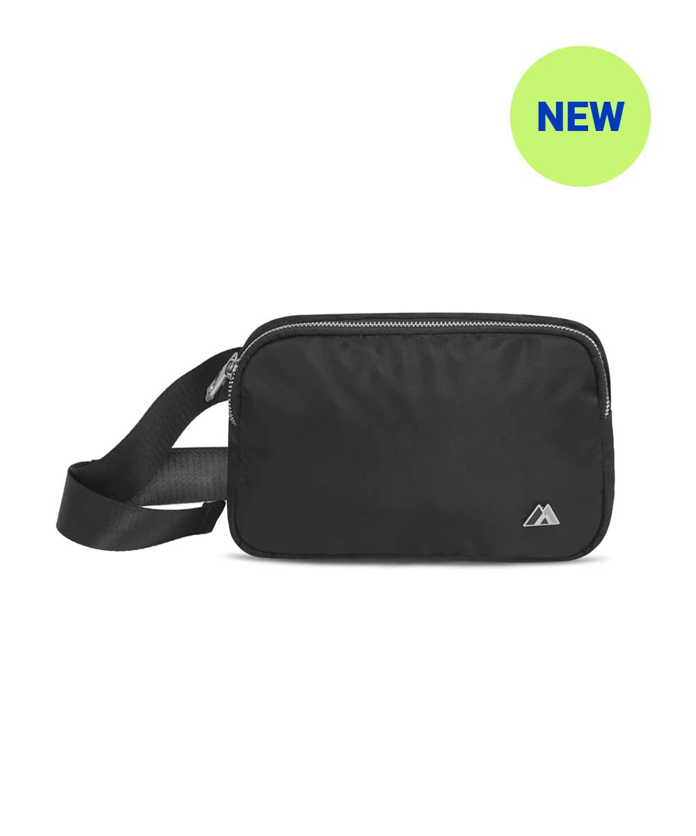 Everest Premium Waist Pack-Standard, Black, One Size