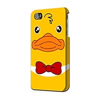R2760 Yellow Duck Tuxedo Cartoon Case Cover for iPhone 5 5S SE