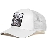 Trucker Hat for Men and Women Snapback Baseball Cap Embroidered Mesh Back Dad Fishing Caps Bass Tiger Elephant Frog