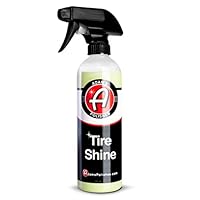 Adam's Polishes Tire Shine 16oz - Easy to Use Spray Tire Dressing W/ SiO2 for Glossy Wet Tire Look w/No Sling | Works on Rubber, Vinyl & Plastic | USA Made