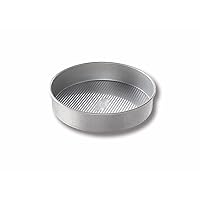 USA Pan Bakeware Nonstick Round Cake Pan, 8-Inch, Aluminized Steel