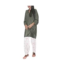 Women's Short Top Solid Botal Green Color Girl's Wear Clothing Casual Kurti Plus Size