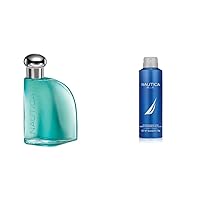 Nautica Classic Eau de Toilette for Men - Citrusy and Earthy Scent - Aromatic Notes of Bergamot & Blue Deodorizing Body Spray - Iconic, Vegan Formula, Deodorant Spray