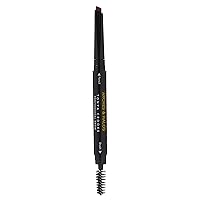 Angled Brow Shading Pencil - Dual Ended Pencil and Brush with Highly Pigmented Color - Define, Detail and Build Brows - Vegan and Cruelty Free Makeup - Auburn, 0.012 oz