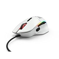 Glorious Model I Ergonomic Matte Black Gaming Mouse - 9 Programmable Buttons (Renewed)