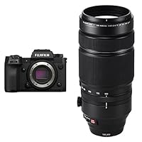 Fujifilm X-H2 Mirrorless Camera + Fujifilm XF100-400mmF4.5-5.6 R LM OIS WR Lens - Black