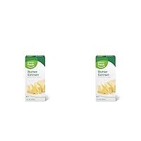 Amazon Fresh, Butter Extract with other Natural Flavors, 1 Fl Oz (Previously Happy Belly, Packaging May Vary) (Pack of 2)