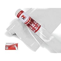 Avery Dennison HV 1200 White Reflective 101-R 2ft x 1ft High Visibility Vinyl Film Sheet Roll - for Cricut, Silhouette Cameo, Craft, Stickers, Decals, Signs and Scrap Books